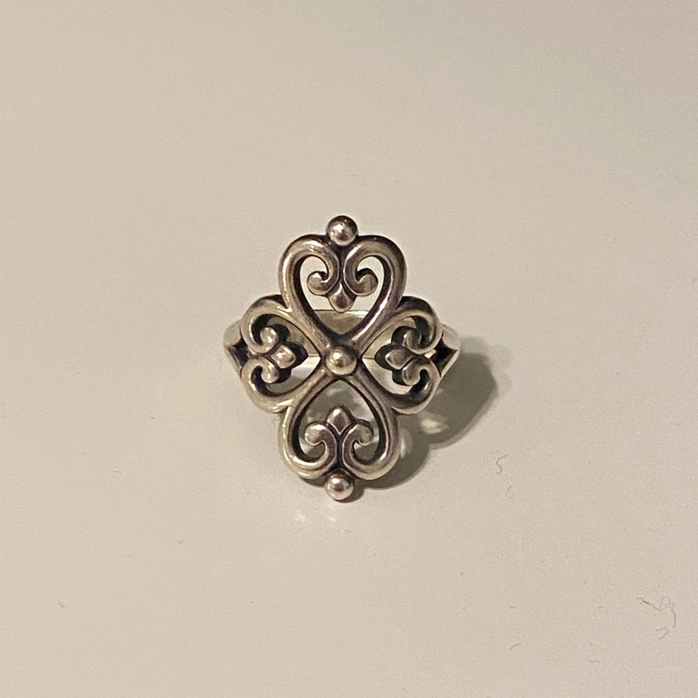 JAMES AVERY ADORNED HEARTS RING SIZE 7.5